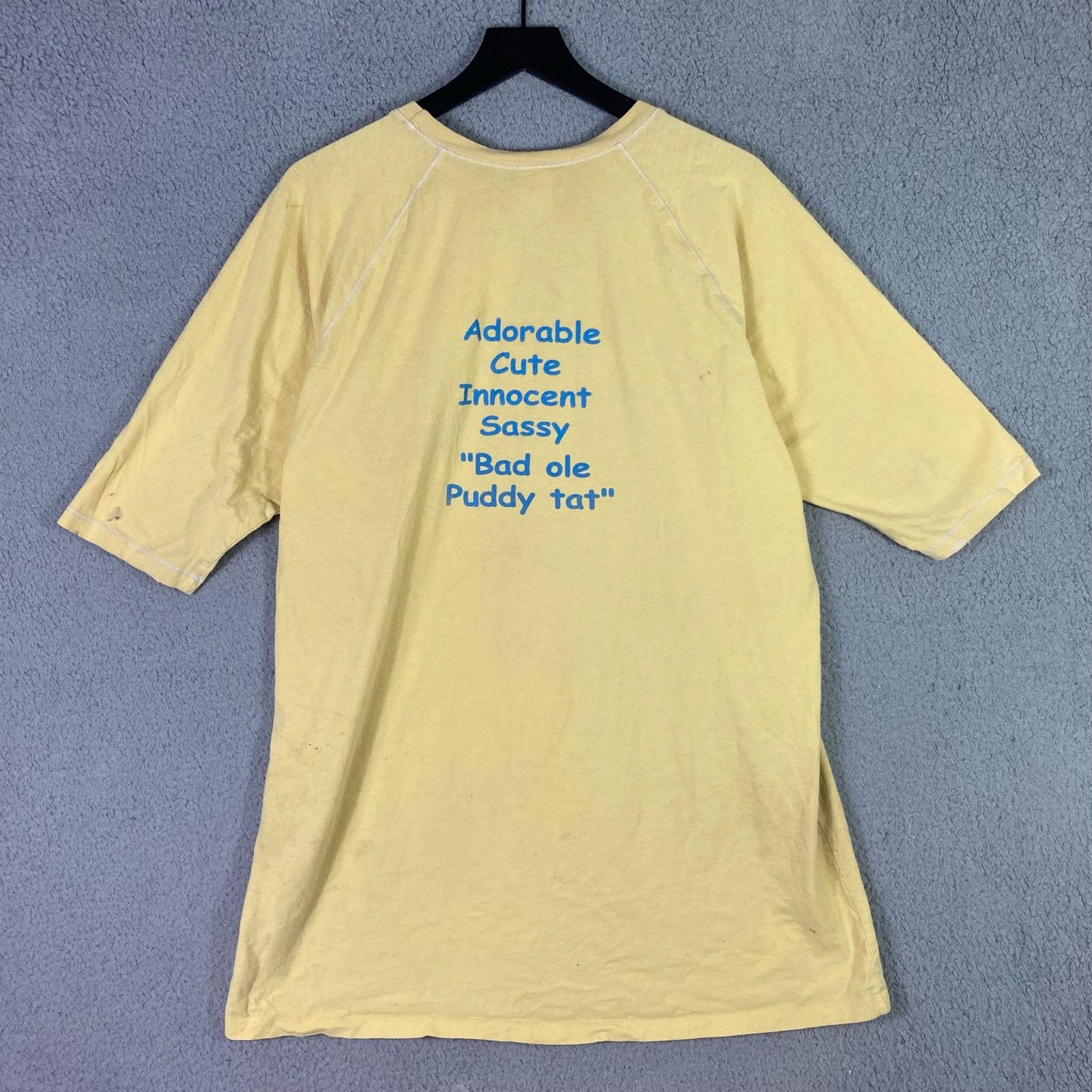 Other Vintage Looney Tunes Tweety Bird Graphic T-Shirt Yellow Size ONE SIZE - 5 Thumbnail