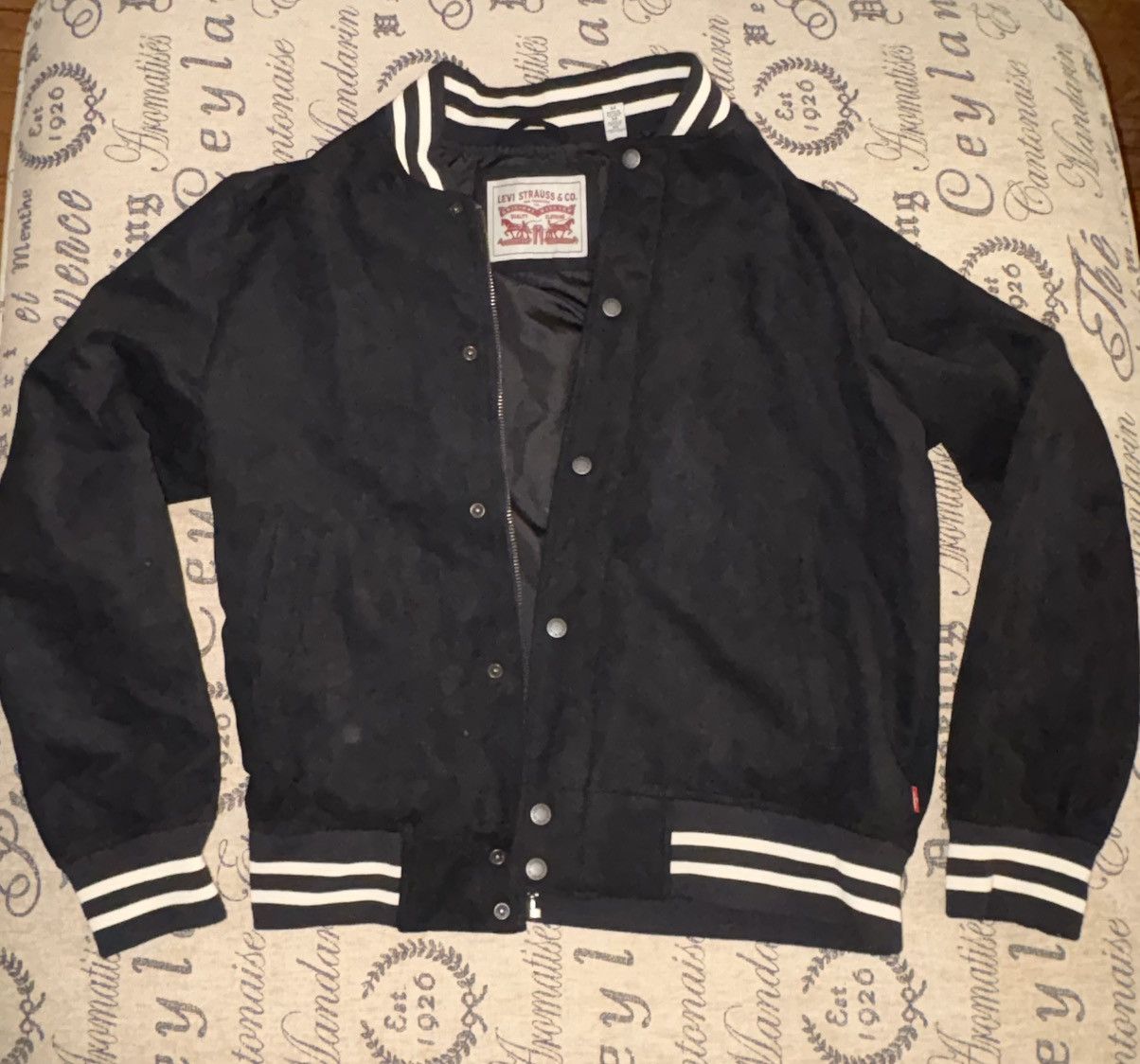 Levi's Levi bomber varsity jacket sz M Size US L / EU 52-54 / 3 - 1 Thumbnail