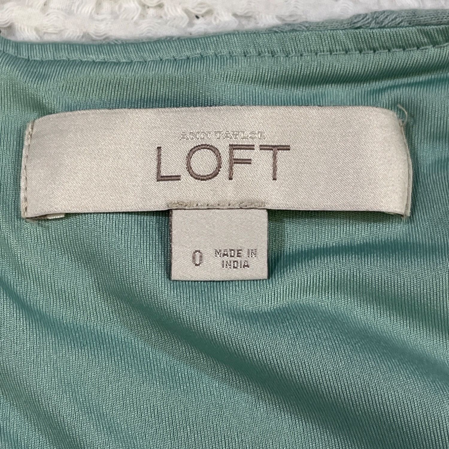 Ann Taylor Ann Taylor Loft Women's Green Mint Dress/A-Line Sz 0 SKU 510 Size XS / US 0-2 / IT 36-38 - 5 Thumbnail