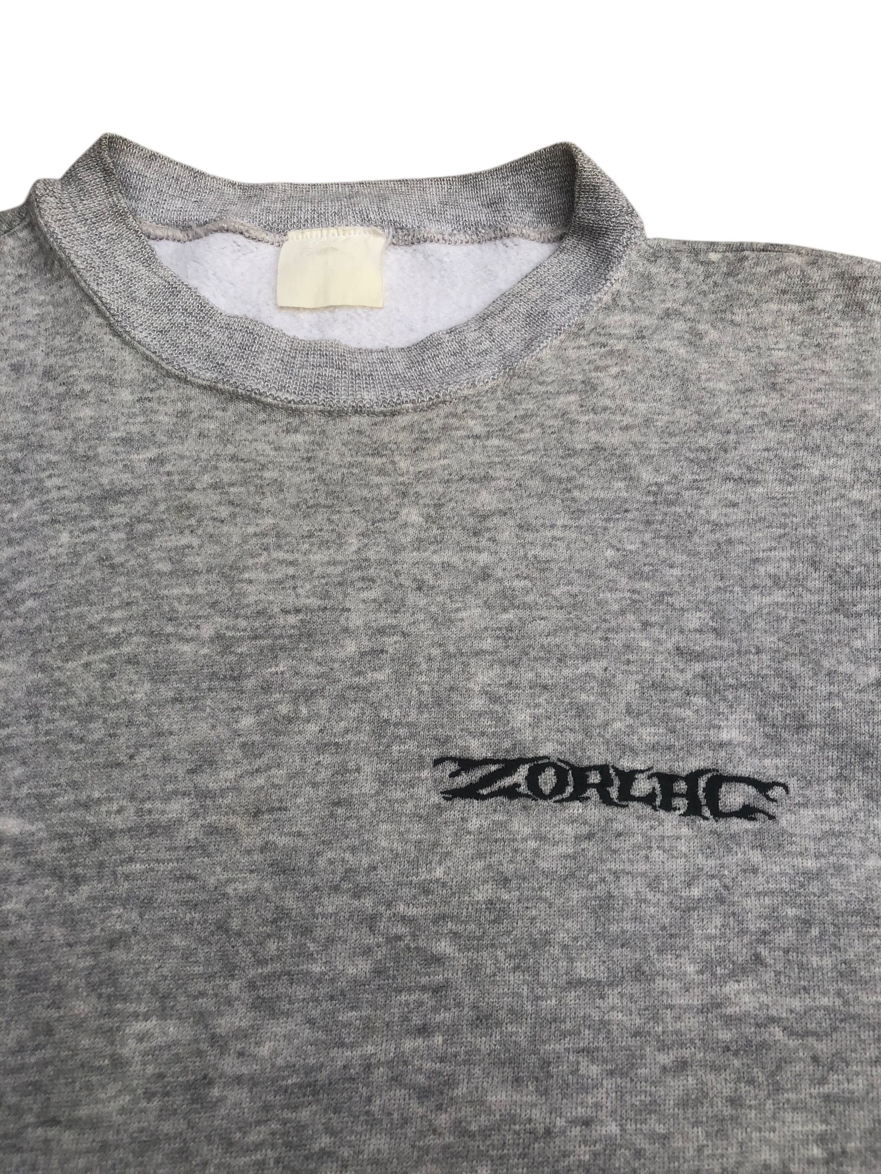 Powell Peralta 🔥Vintage ZORLAC SKATEBOARDS PUSHEAD Design Sweatshirt Size US L / EU 52-54 / 3 - 5 Thumbnail