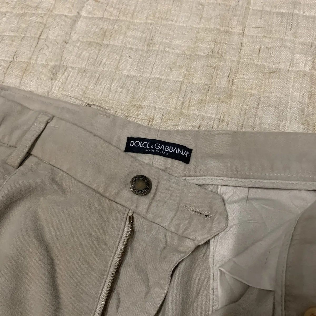 Dolce & Gabbana Vintage D&G Dolce & Gabbana Chino Pants In Size 35 Size US 35 - 6 Thumbnail