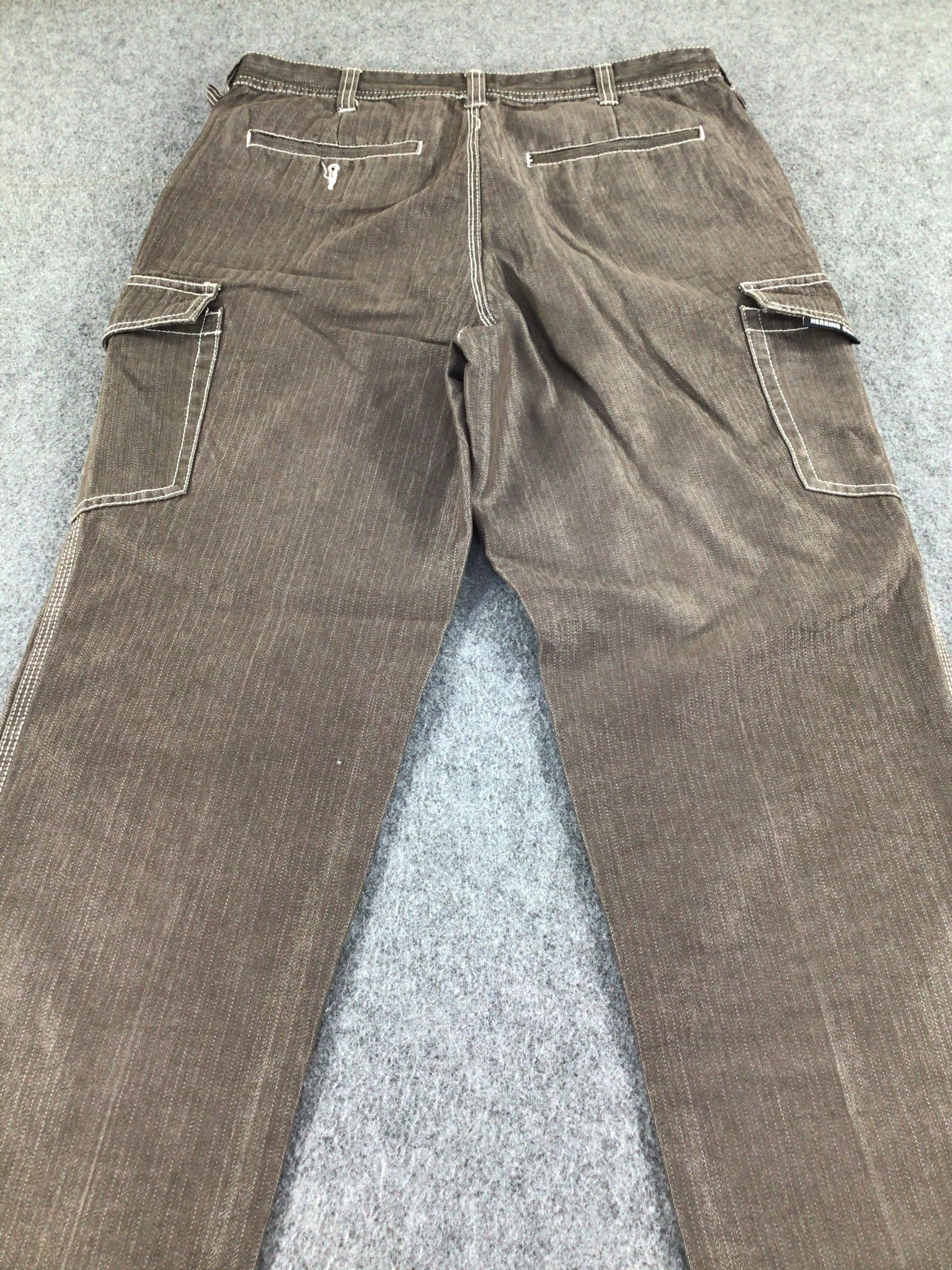 Other Herring Bone Japanese Multipocket Cargo Pant -J217 Size US 31 - 4 Thumbnail