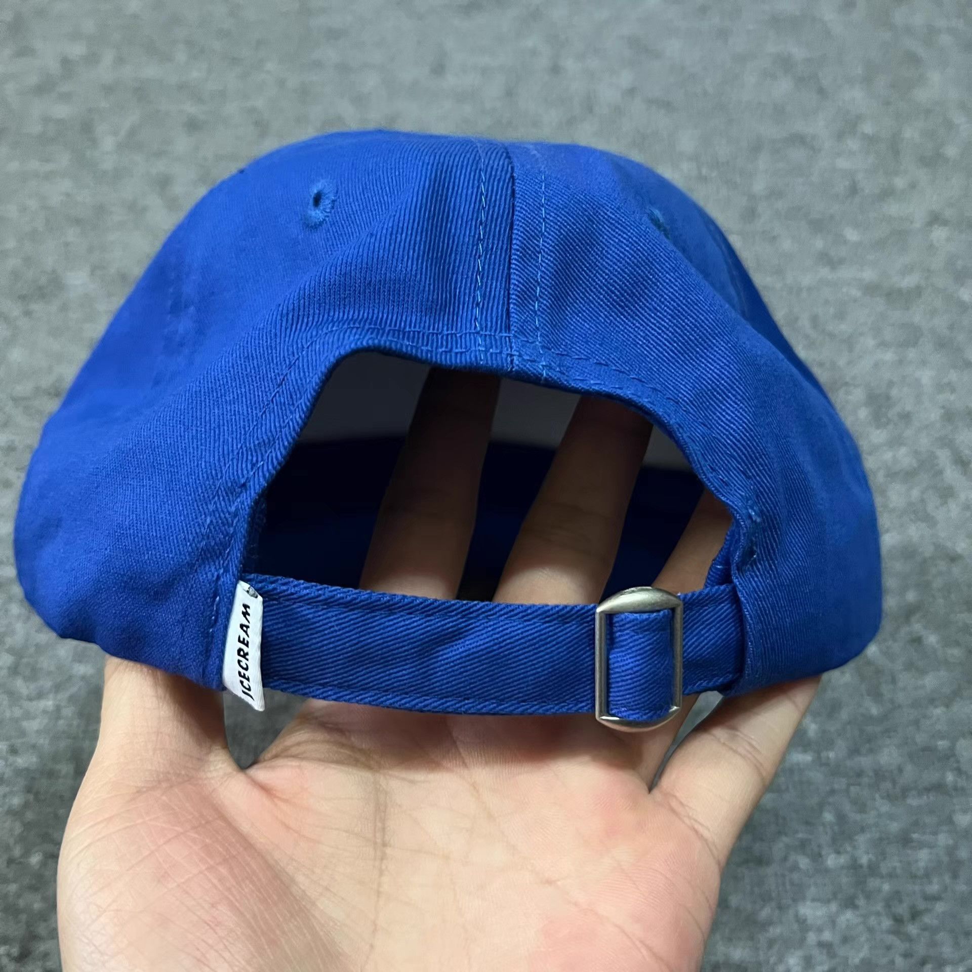Billionaire Boys Club BBC ICECREAM Face Ice Cream Curved Brim Baseball Cap Q7 Size ONE SIZE - 5 Thumbnail
