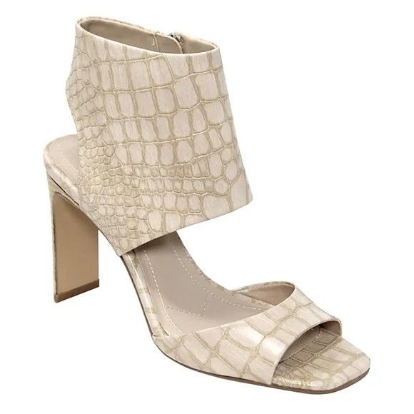 Vacation Charles by Charles David Gently Faux Leather Open-Toe Bootie Size US 8 / IT 38 - 1 Thumbnail