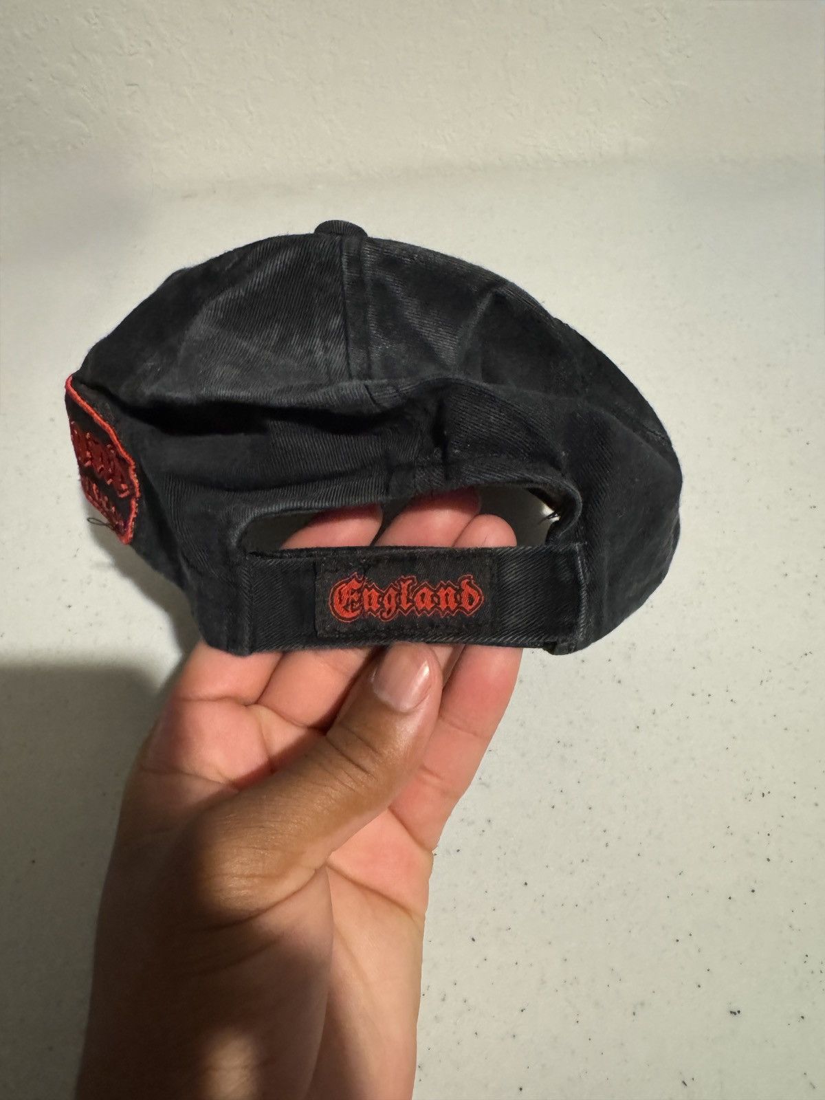 Other Black and red leather snapback hat Size ONE SIZE - 4 Thumbnail