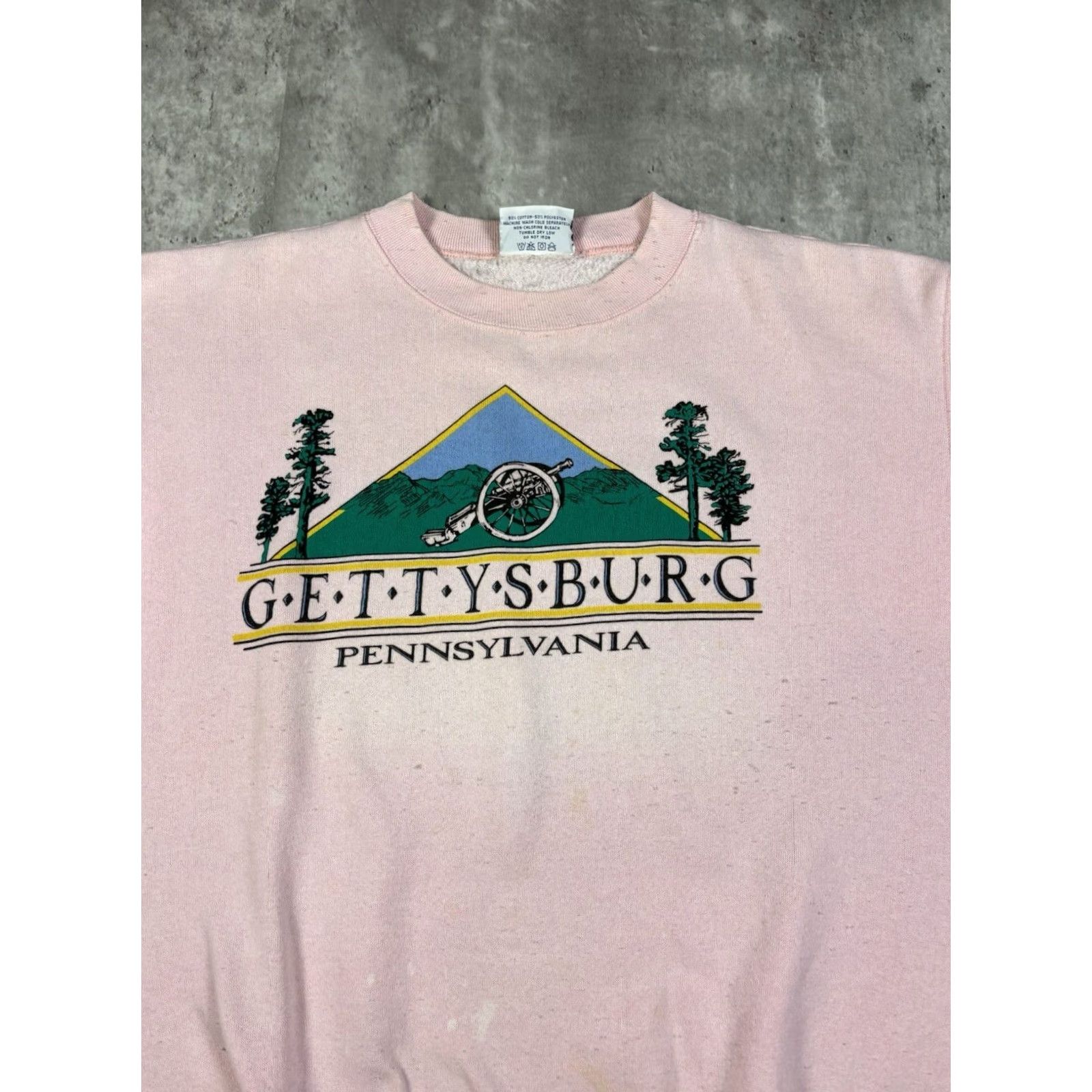 Velva Sheen VINTAGE Velva sheen Sweatshirt Mens M Pink 80s USA USA 90s Heavyweight Pullover Logo Cotton Blend Knit Size US M / EU 48-50 / 2 - 6 Thumbnail
