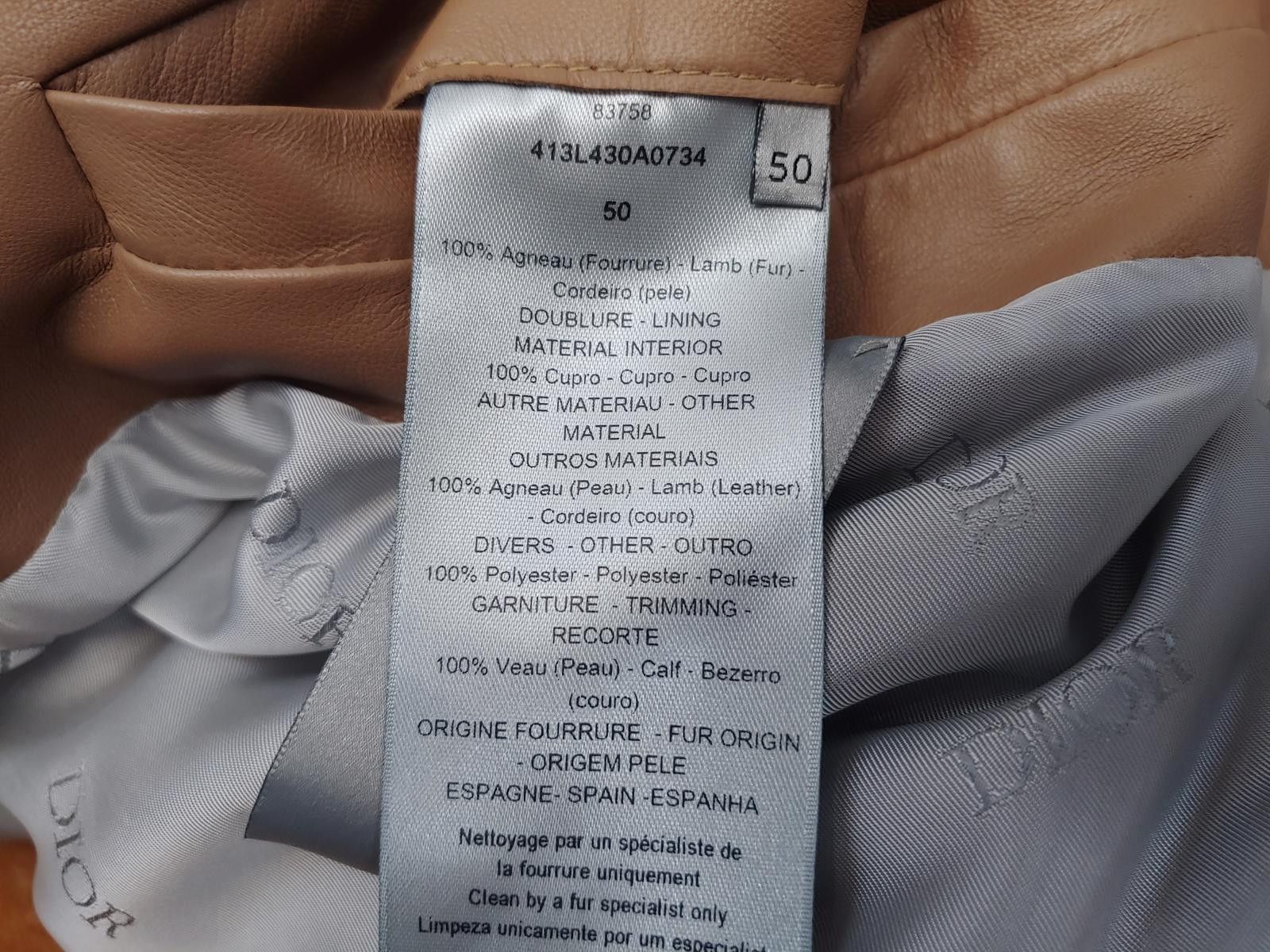 Dior Dior Rabbit Fur Coat Size US M / EU 48-50 / 2 - 9 Thumbnail
