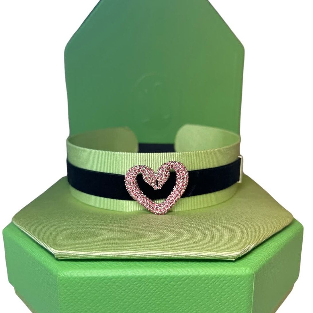 Swarovski Swarovski Una choker Swan Heart Choker Necklace Size ONE SIZE - 1 Thumbnail
