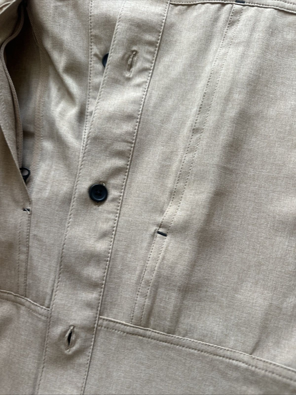 Spyder Spyder Men’s Canyon Long Sleeve Shirt XL Tan Outdoor Size US XL / EU 56 / 4 - 3 Thumbnail