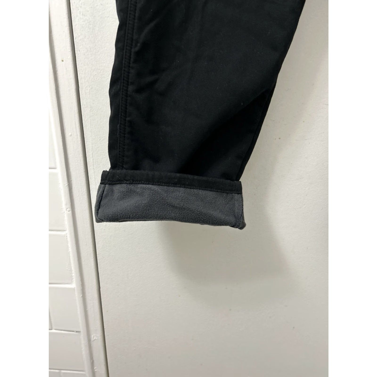 Wrangler Wrangler Cargo Pants Mens 30x30 Black Fleece Lined Relaxed Fit Trousers Size US 30 / EU 46 - 5 Thumbnail