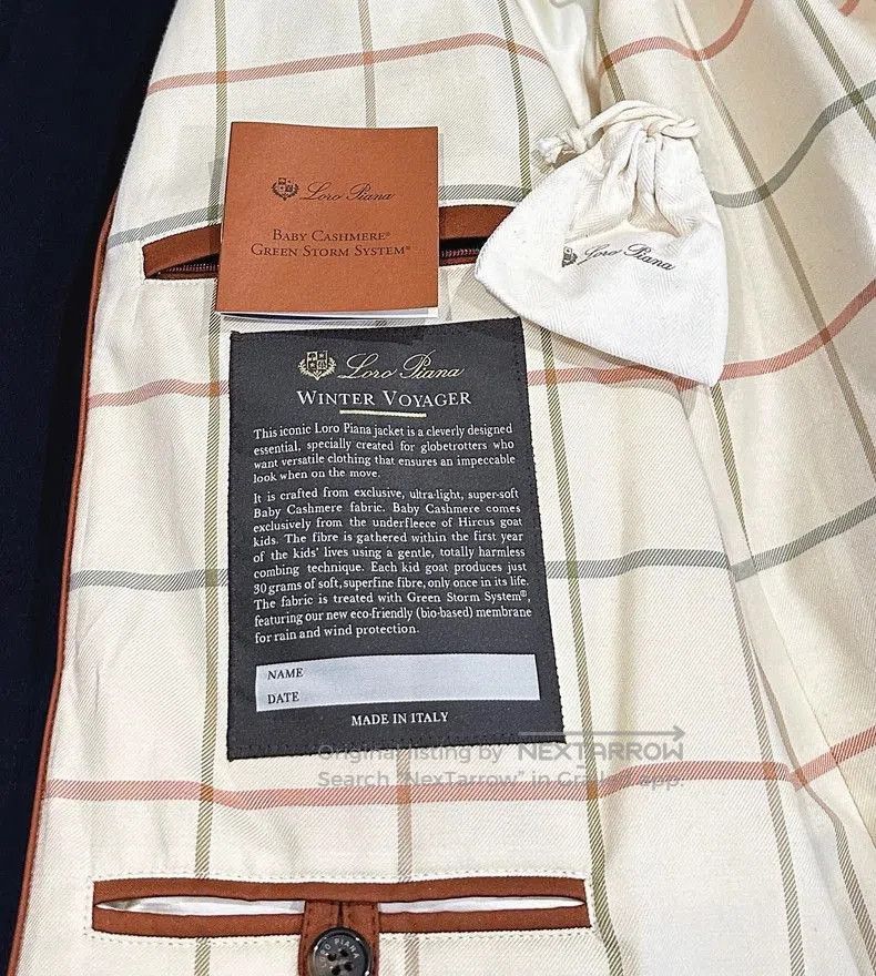 Loro Piana Loro Piana Winter Voyager Cashmere Coat. Size US L / EU 52-54 / 3 - 6 Thumbnail