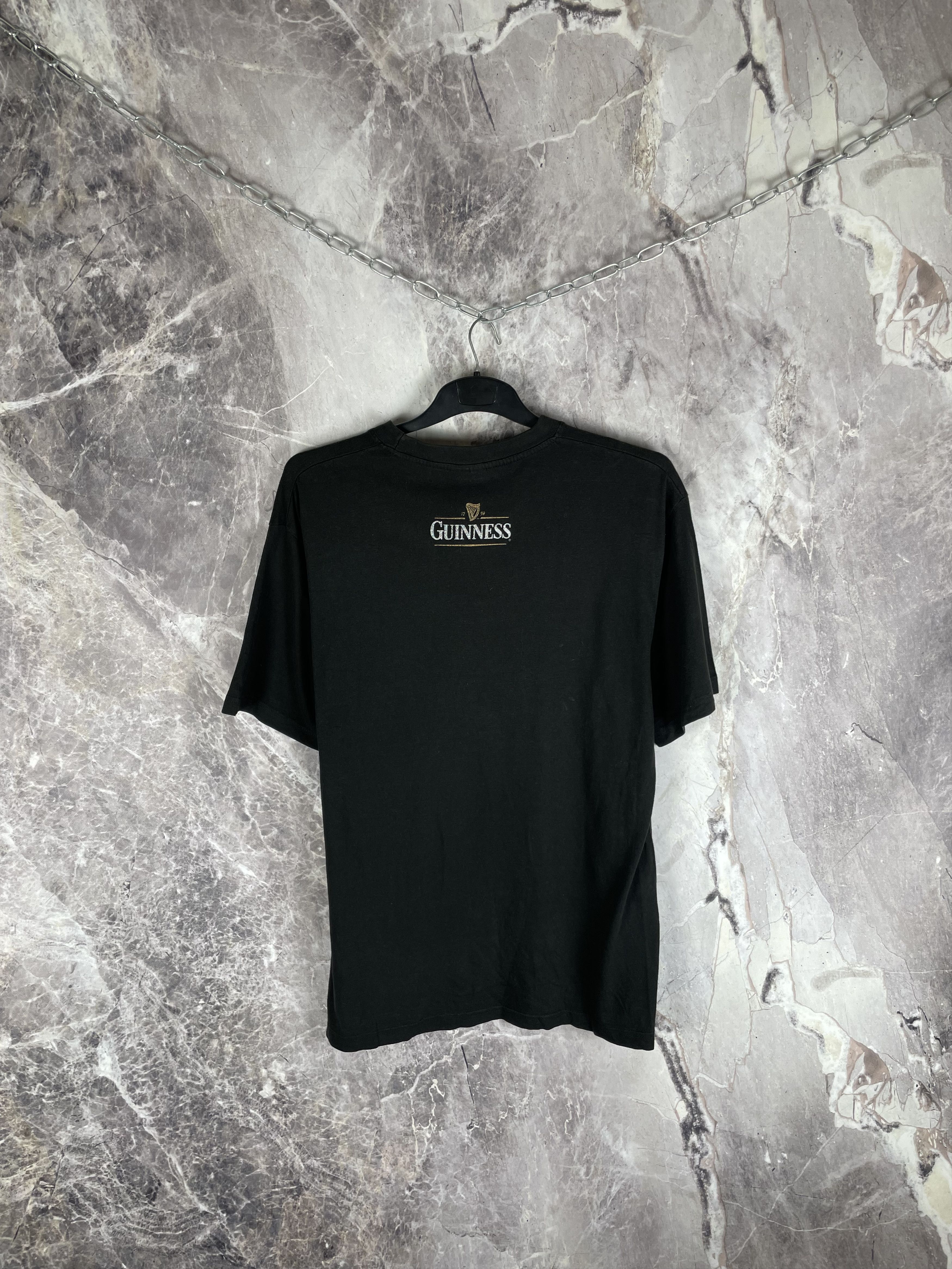 Vintage Vintage Guiness Beer Tee Shirt Size US L / EU 52-54 / 3 - 6 Thumbnail