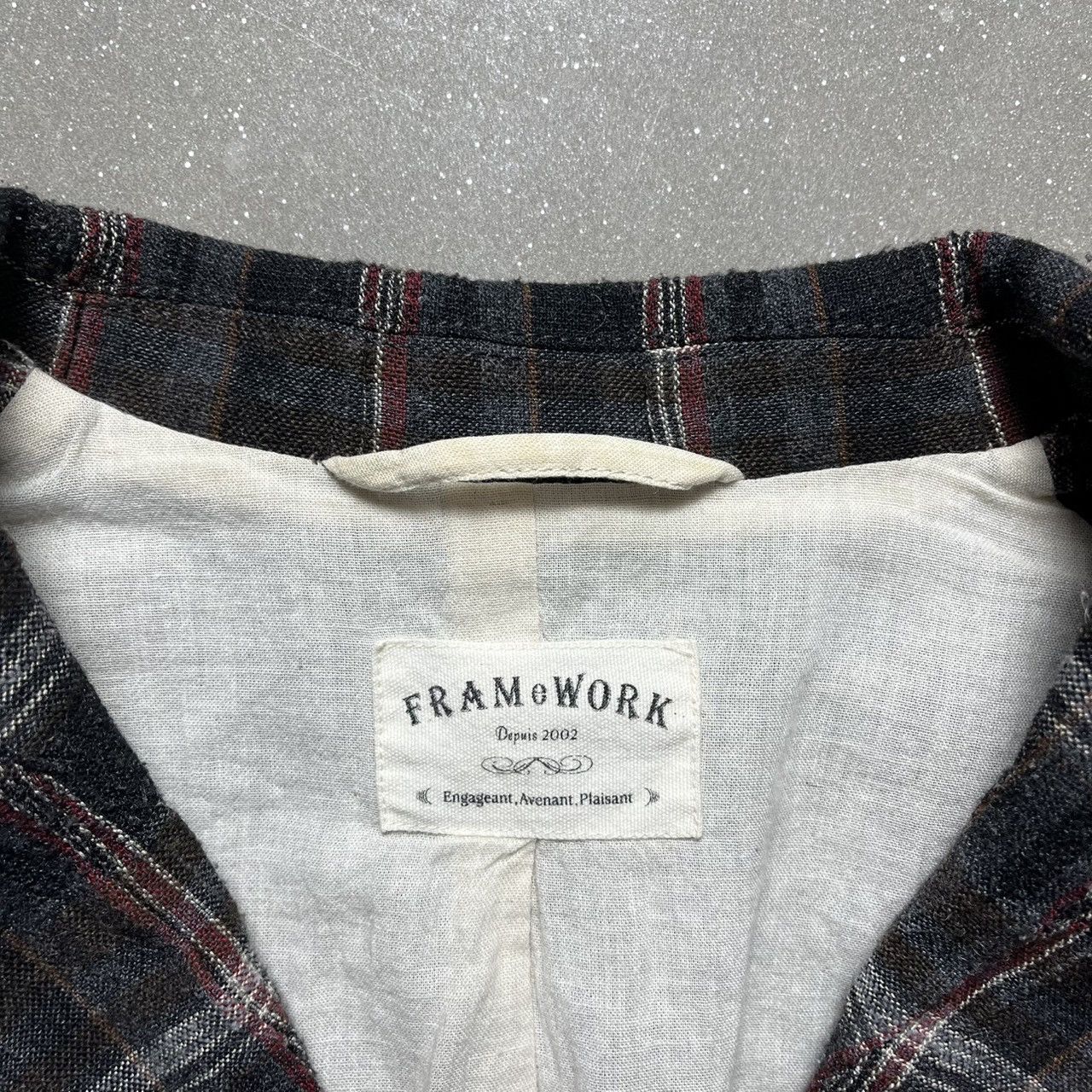 Japanese Brand FRAMeWORK Japanese Brand Check Jacket Size US M / EU 48-50 / 2 - 2 Thumbnail