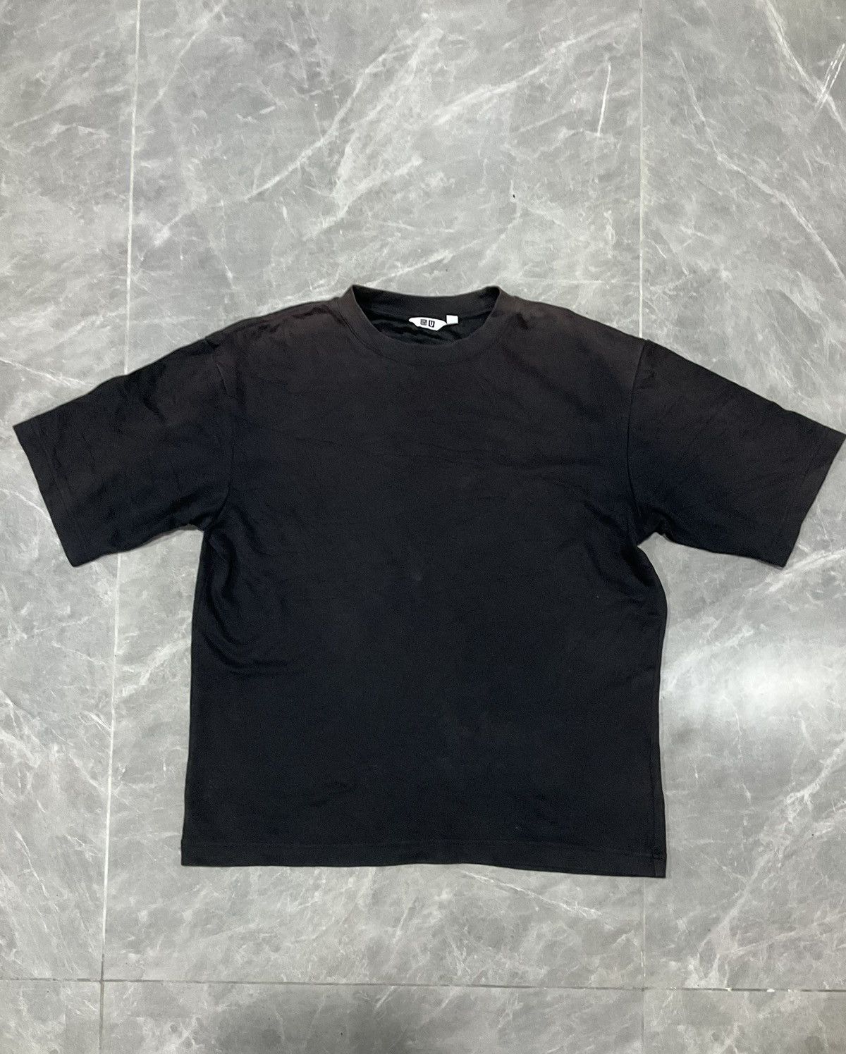 Lemaire × Uniqlo Thrashed Faded Christophe Lemaire X Uniqlo Oversize Tee Size US L / EU 52-54 / 3 - 1 Thumbnail