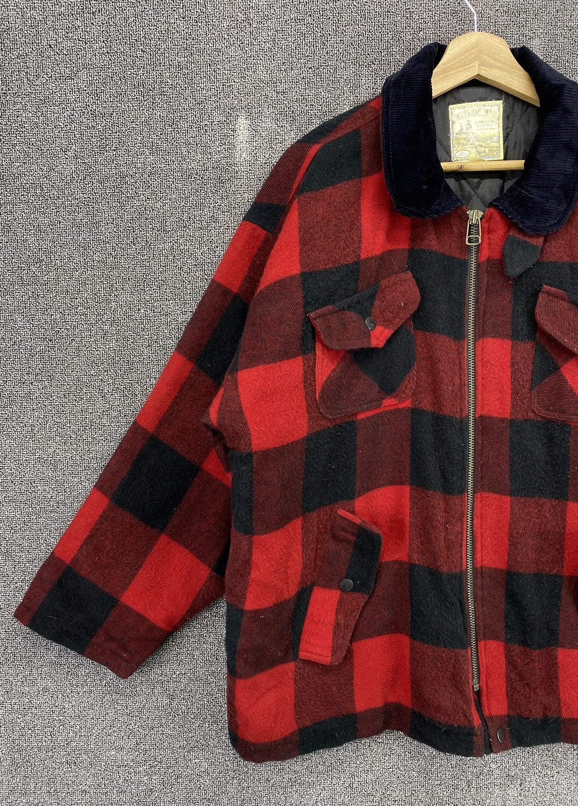 Toyo Enterprises Vintage Sugar Cane Shadow Plaids Checkered Jacket Size US M / EU 48-50 / 2 - 3 Thumbnail