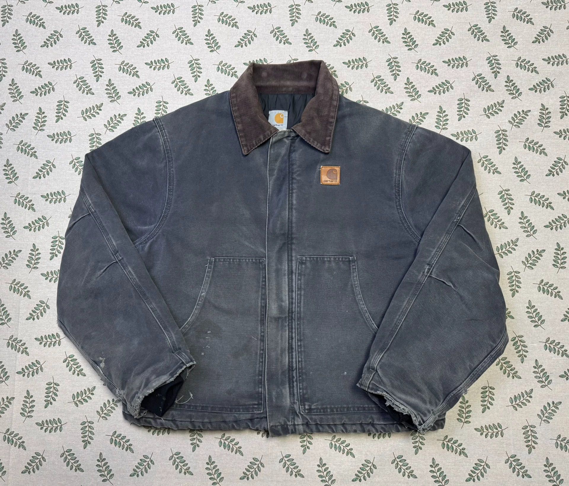Carhartt Vintage Carhartt J22 Gasoline Blue XL Jacket Size US XL / EU 56 / 4 - 2 Thumbnail