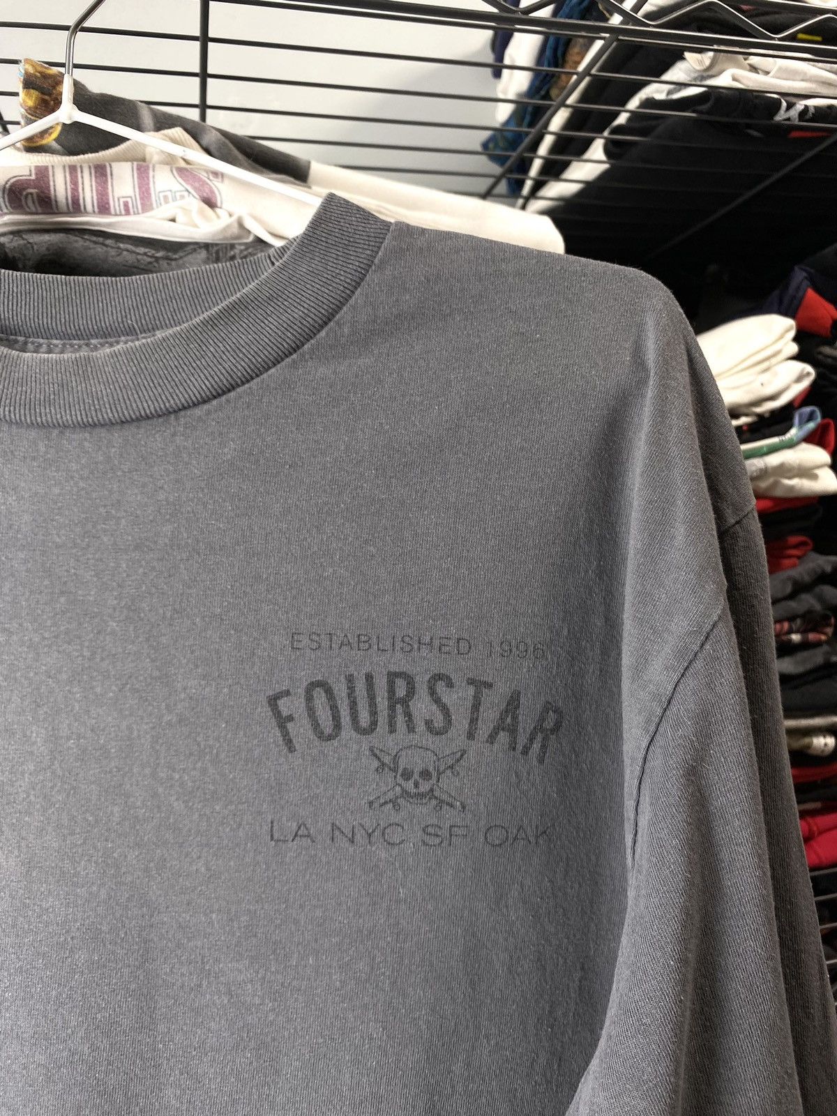 Fourstar Vintage Fourstar Skateboard Co Longsleeve Shortys Size US M / EU 48-50 / 2 - 3 Thumbnail