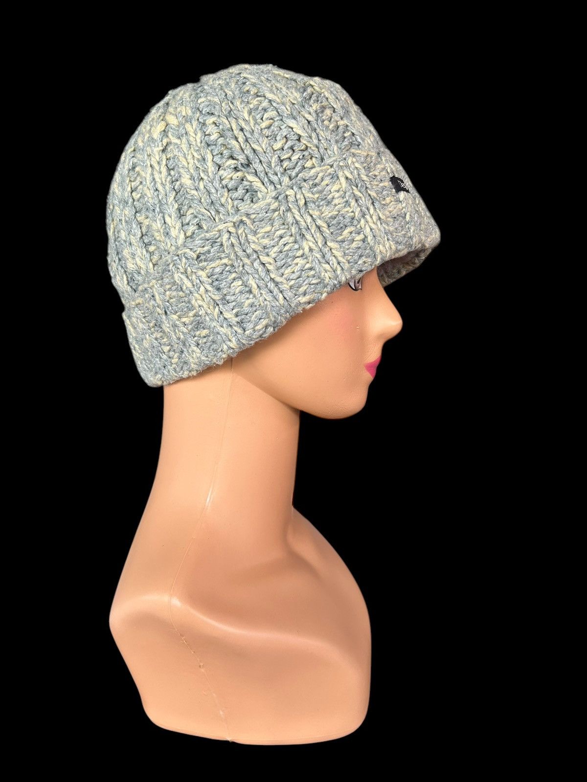 Japanese Brand × Kapital × Vintage Vintage Denim Dungaree Japanese Knitted Beanie Hats Size ONE SIZE - 2 Thumbnail