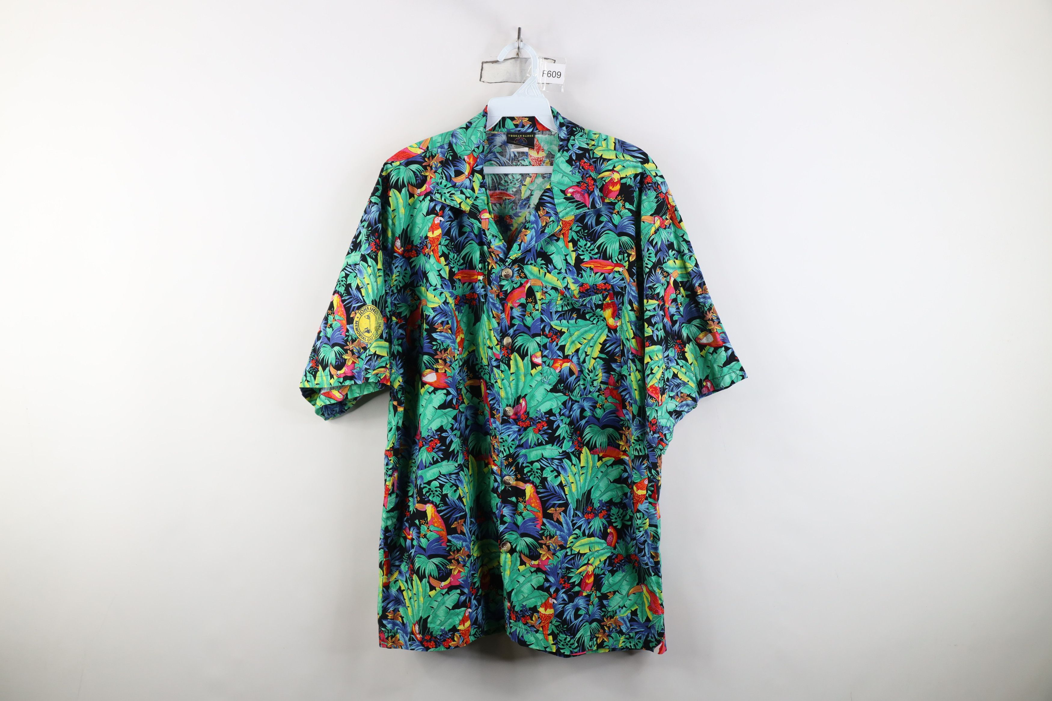 Vintage Vintage 80s 90s Tom Selleck Hawaiian Camp Button Shirt USA Size US L / EU 52-54 / 3 - 1 Thumbnail