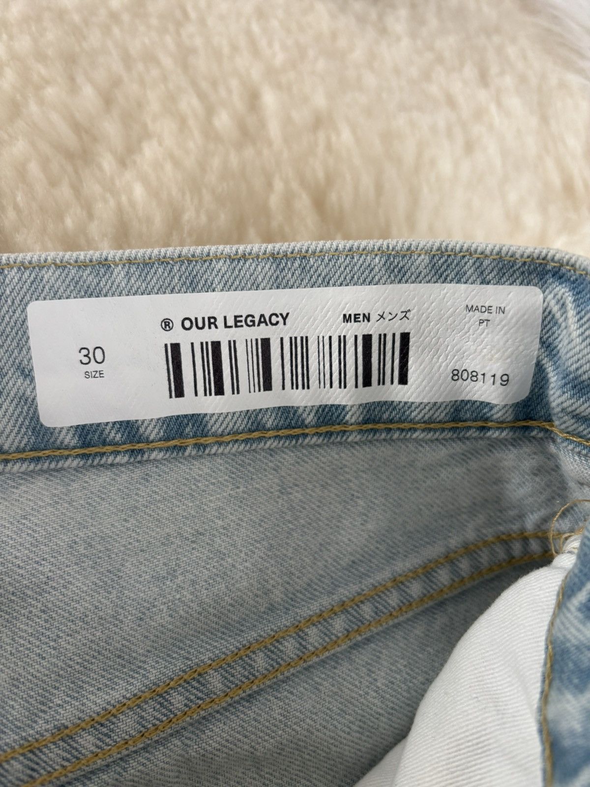 Our Legacy OUR LEGACY EXTENDED THIRD CUT SIZE 30 Size US 30 / EU 46 - 6 Thumbnail