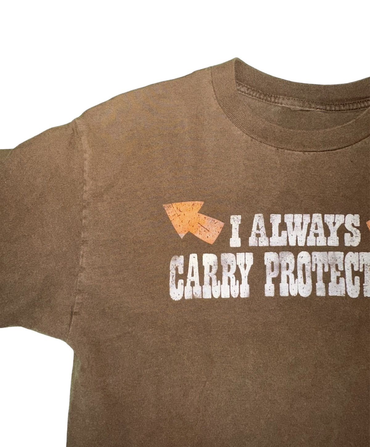 Vintage Vintage Always Carry Protection Tee Size US M / EU 48-50 / 2 - 2 Thumbnail