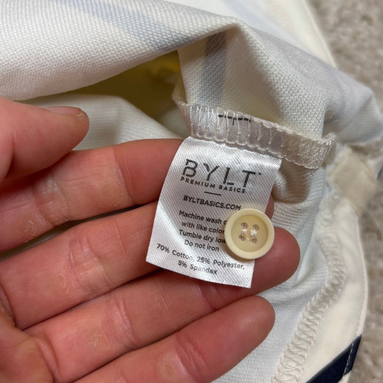Other Bylt Drop Cut Hooded Henley Men's Medium Minimalist Size US M / EU 48-50 / 2 - 9 Thumbnail