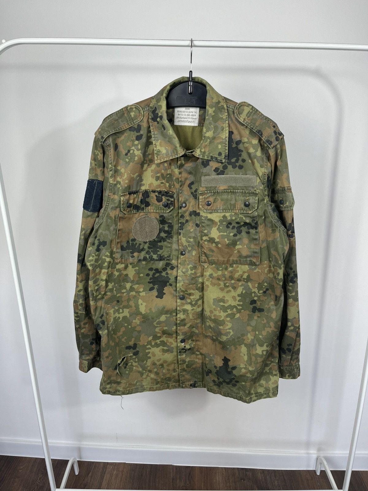 Other German Army Jacket Military Camo 2006 Combat Shirt Coat Size US XL / EU 56 / 4 - 1 Thumbnail