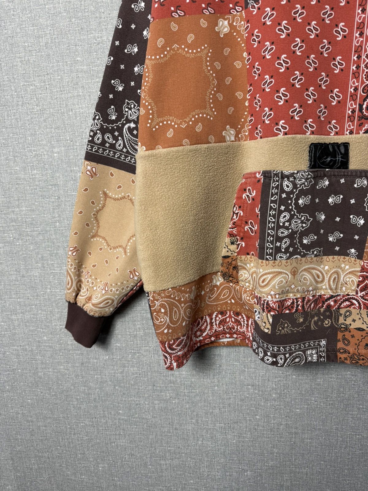 Karl Kani Karl Kani Patchwork Bandana Hoodie Center Logo Fleece Detail Size US M / EU 48-50 / 2 - 10 Thumbnail