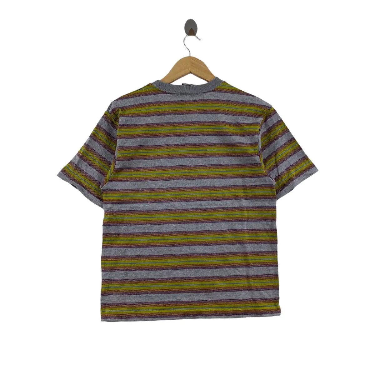 Lonsdale Vintage LONSDALE LONDON Punk Striped Tee Shirt Top Size US L / EU 52-54 / 3 - 2 Thumbnail