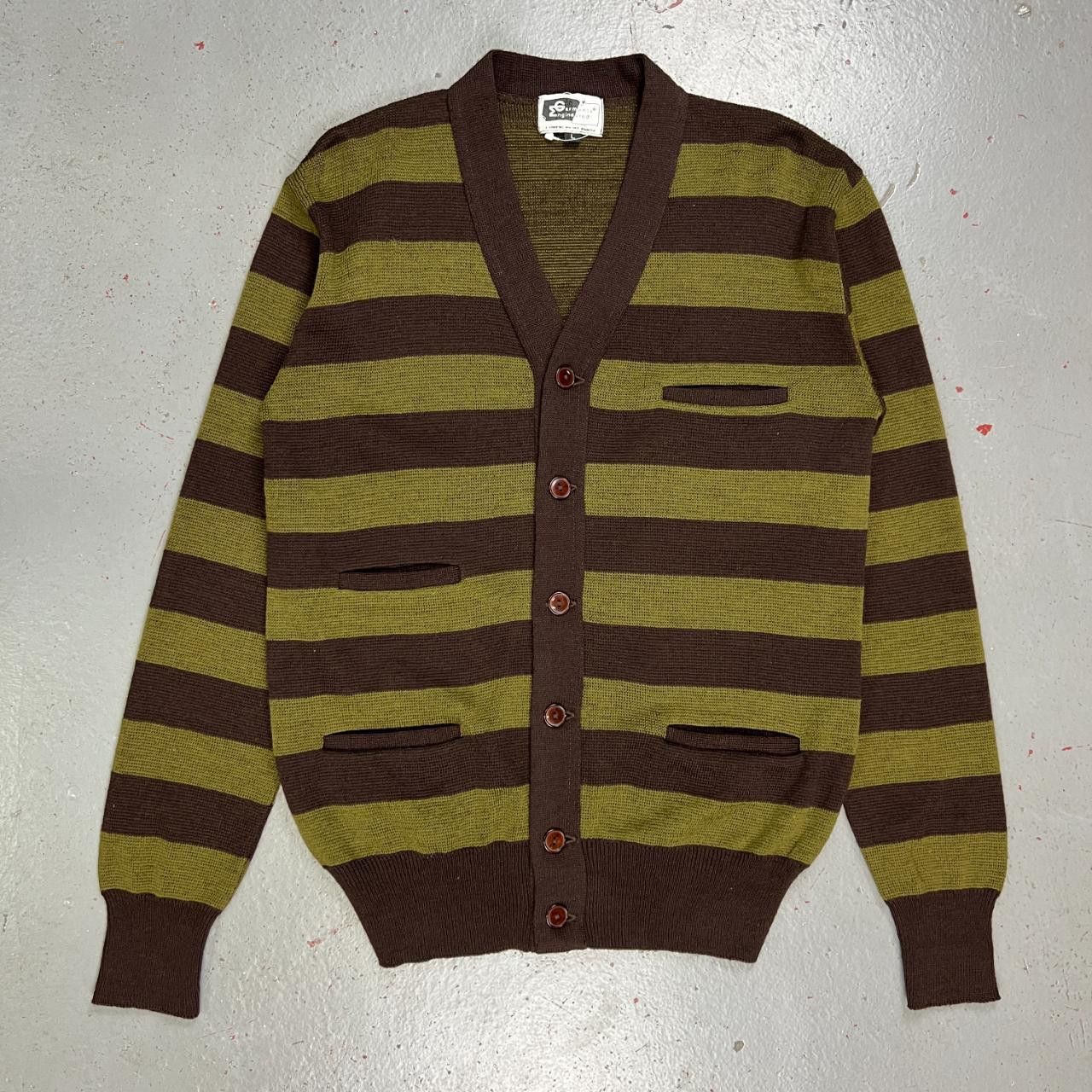 Engineered Garments Striped Cardigan