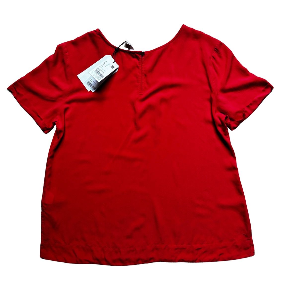 Other Q/S Red Modal Blouse Size M / US 6-8 / IT 42-44 - 2 Thumbnail