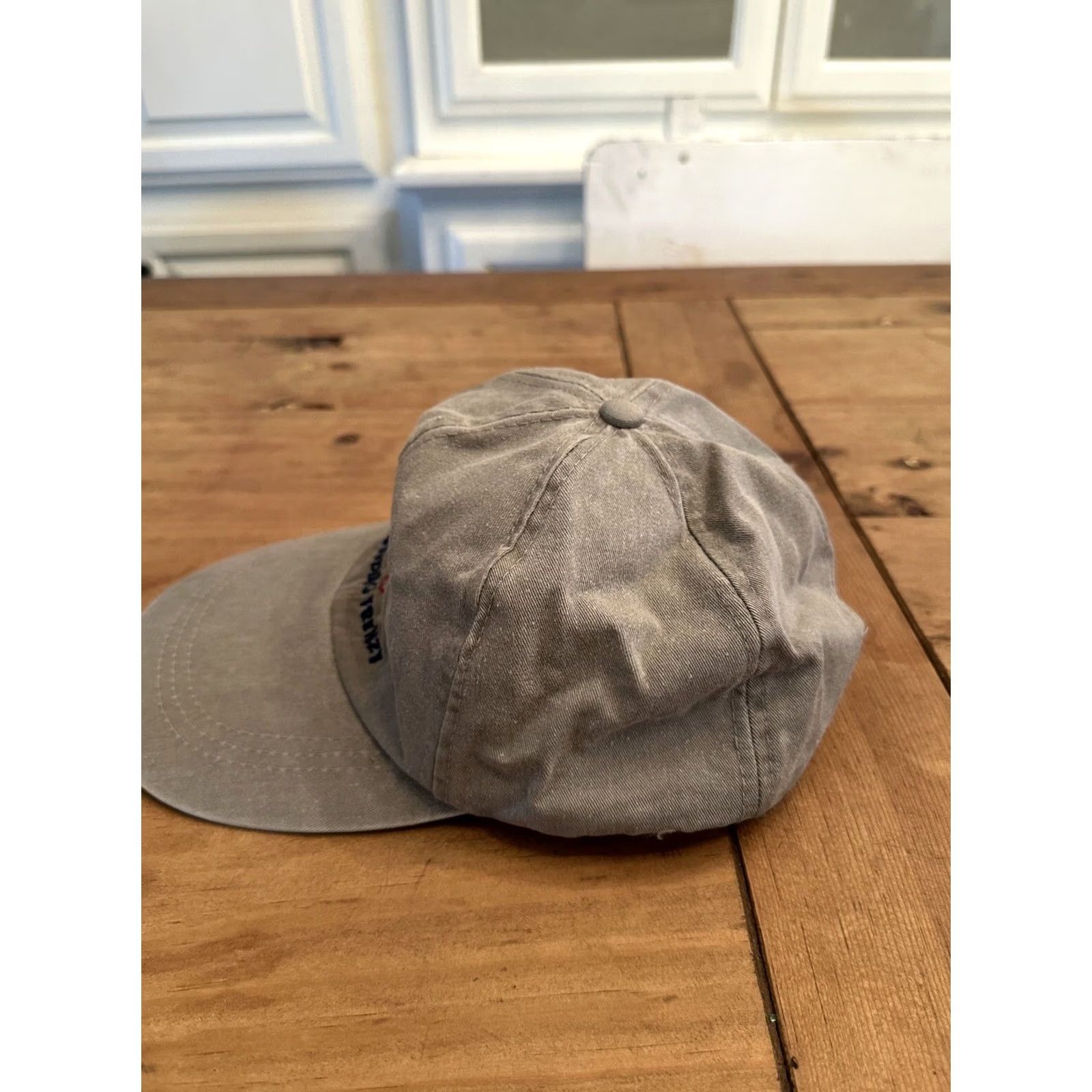 Madison VINTAGE Lenny & Joes Fish Tale Madison CT Cap Hat Adult Adjustable Tan Beige One Size Men Ballcap Cap Size ONE SIZE - 2 Thumbnail