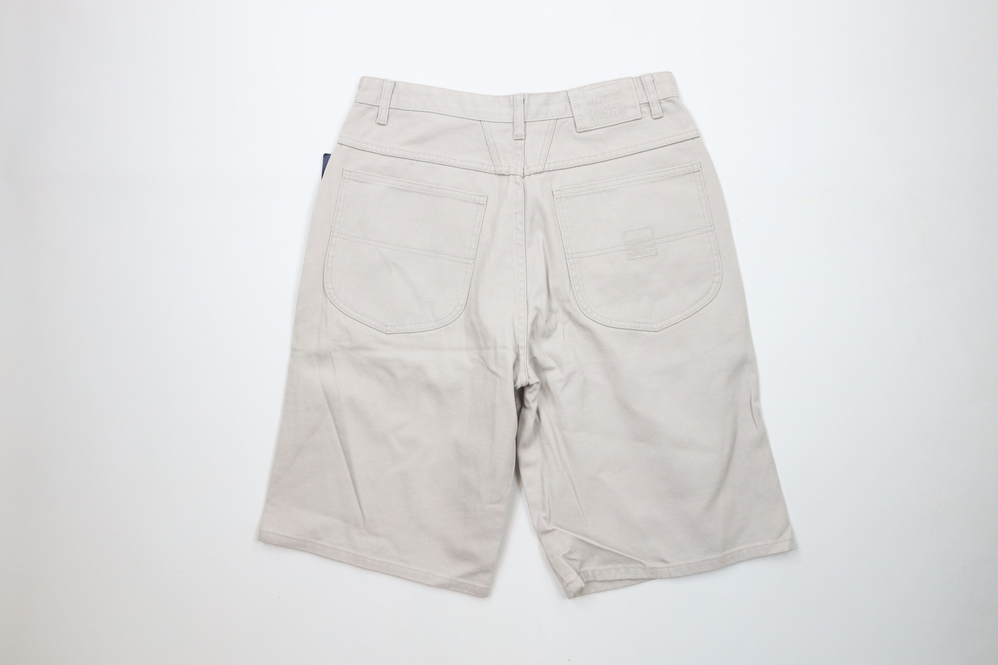 Marithe + Francois Girbaud Deadstock Vintage 90s Marithe Francois Girbaud Shorts Silver Size US 32 / EU 48 - 11 Thumbnail