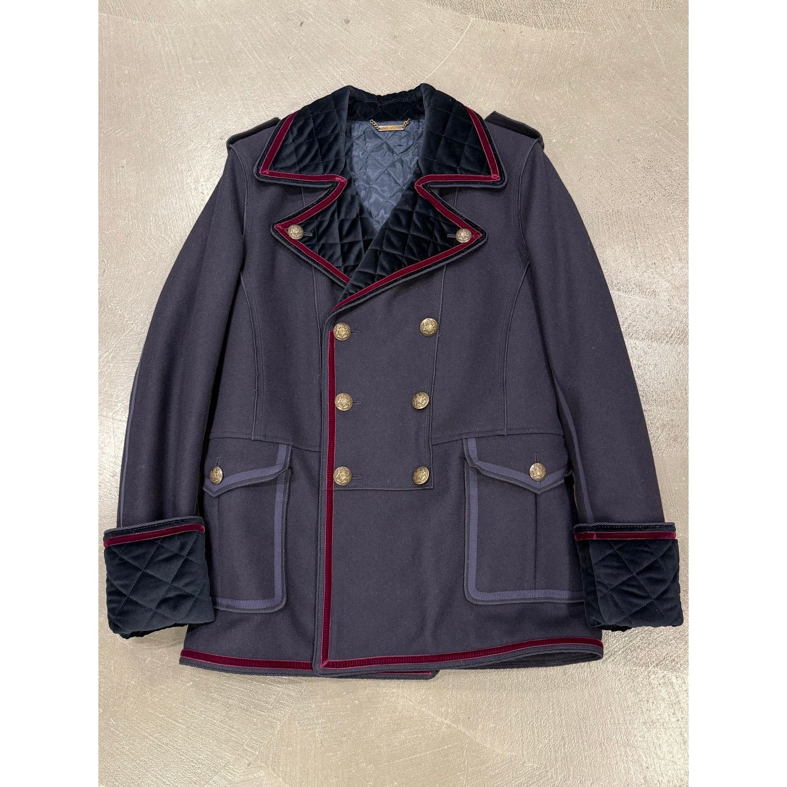 Dolce & Gabbana A/W2009 Dolce & Gabbana pirate military Napoleon jacket Size US M / EU 48-50 / 2 - 1 Thumbnail
