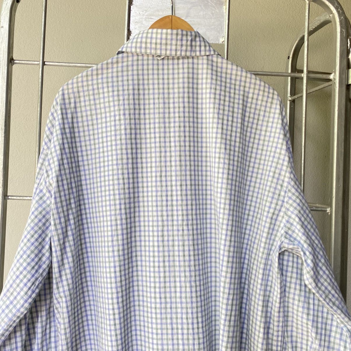 Dior Christian Dior Checkered Long Sleeve Shirt Size M / US 6-8 / IT 42-44 - 14 Thumbnail