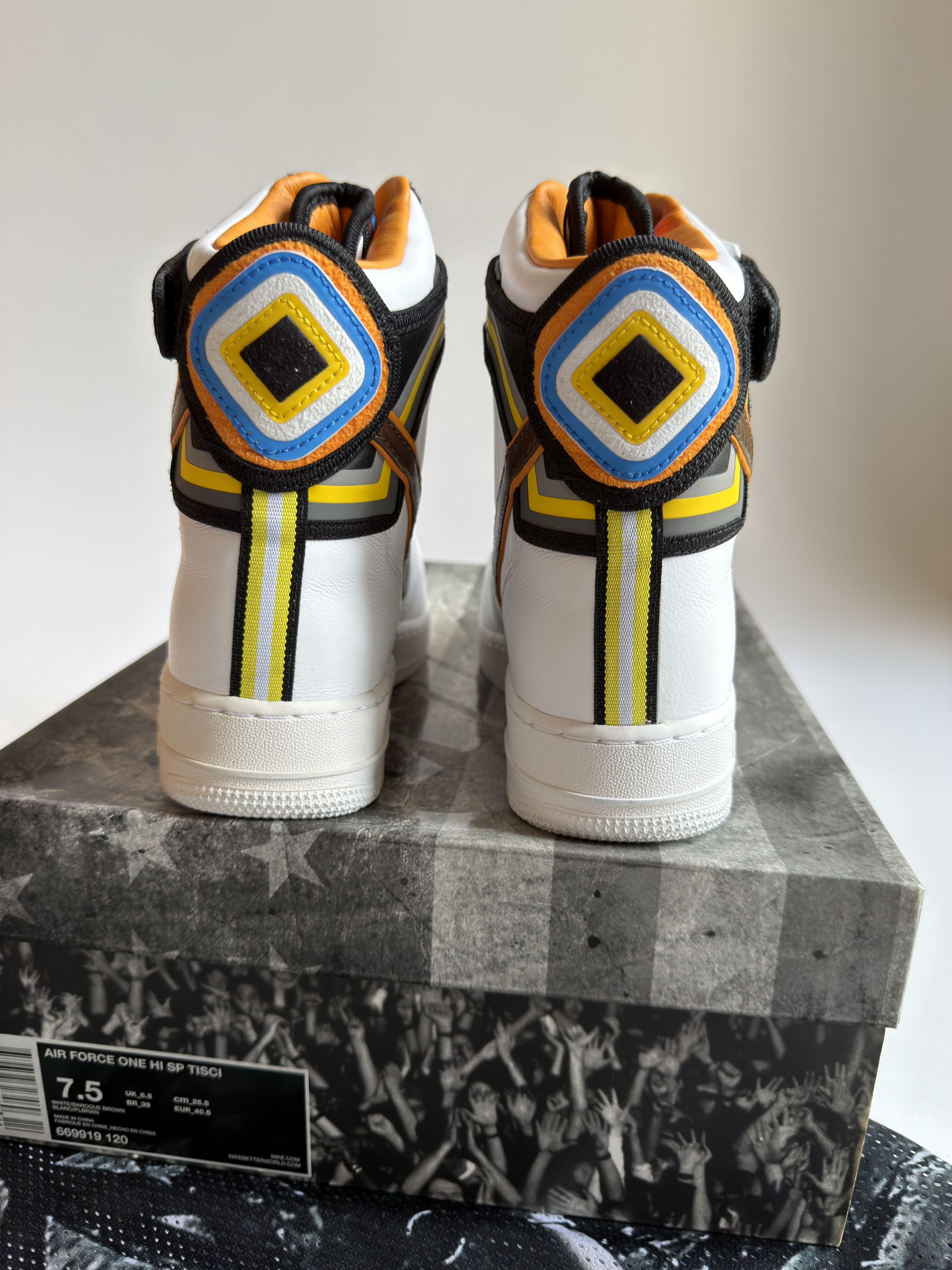 Nike × Riccardo Tisci Nike Air Force 1 x Riccardo Tisci Hi White Size US 7.5 / EU 40-41 - 5 Thumbnail