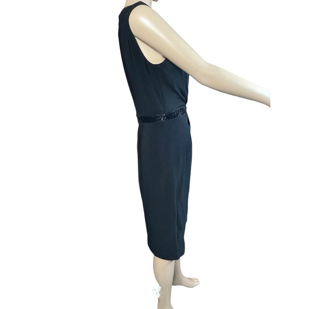 Ralph Lauren Ralph Lauren Beaded Sleeveless Sheath Black Dress Size 6 Size M / US 6-8 / IT 42-44 - 2 Thumbnail
