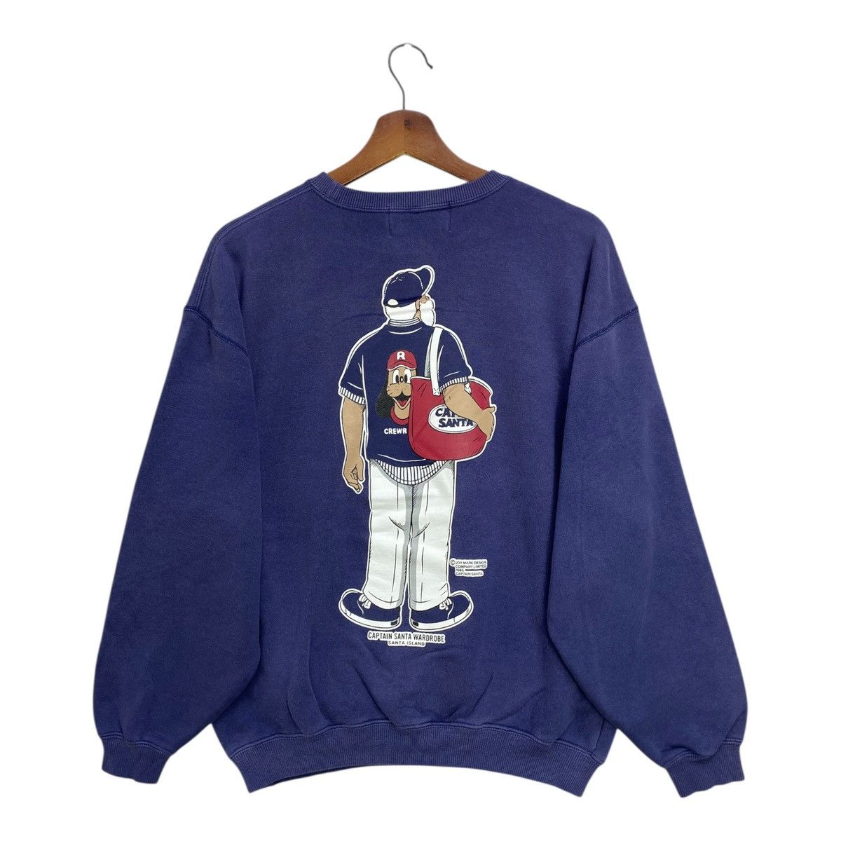 Vintage Vintage 90s Captain Santa Sweatshirt Made In Japan Size M Size US M / EU 48-50 / 2 - 5 Thumbnail