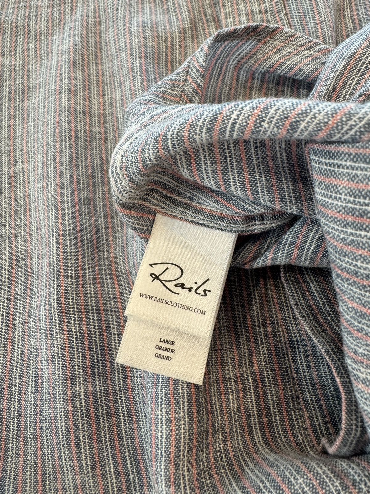 Rails Rails Button Up Striped Shirt Size US L / EU 52-54 / 3 - 3 Thumbnail