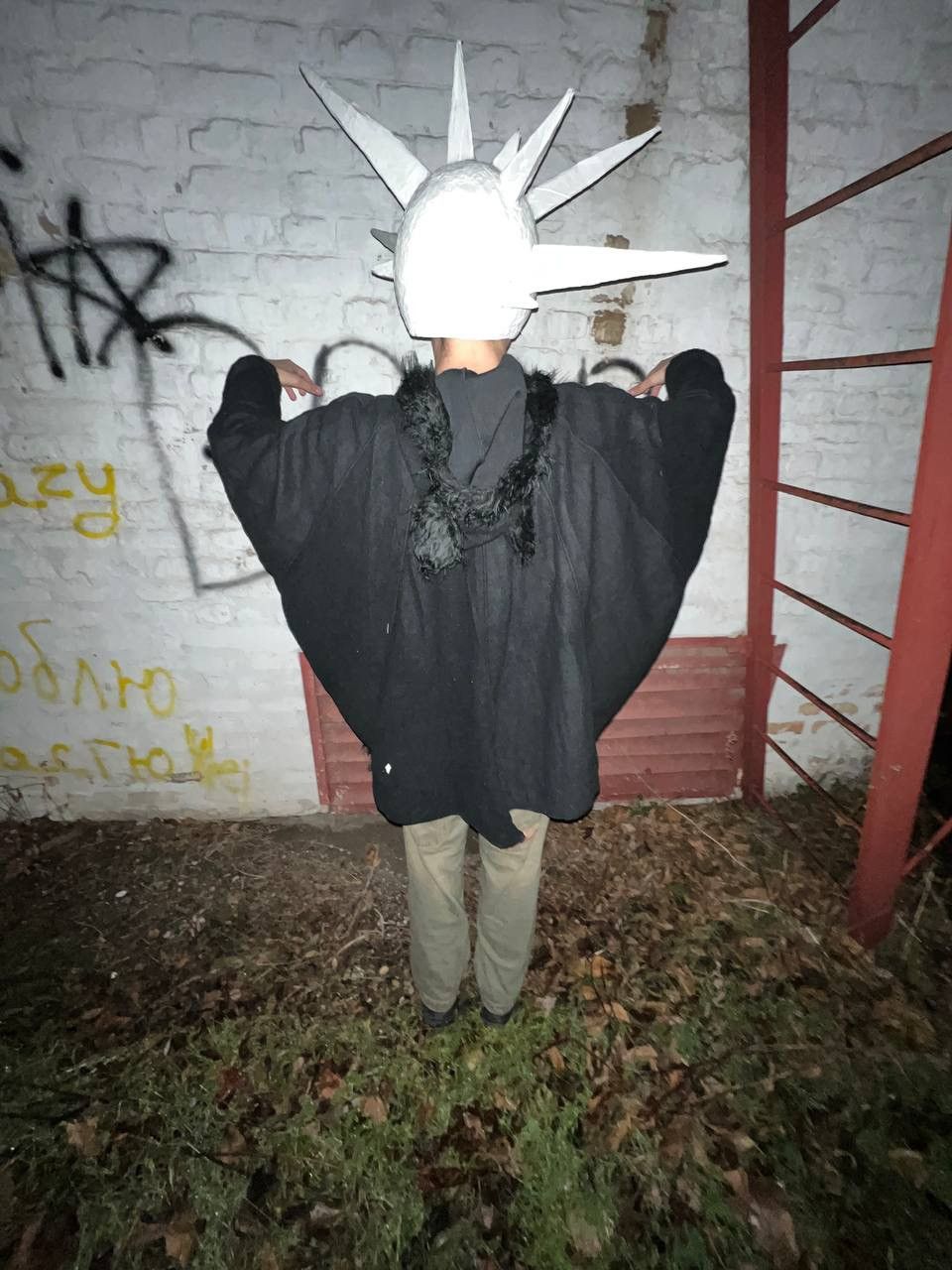 If Six Was Nine × Vintage Vintage Y2K Bat Opium Carti Style Fur Avantgarde Hysteric Ho Size US M / EU 48-50 / 2 - 5 Thumbnail