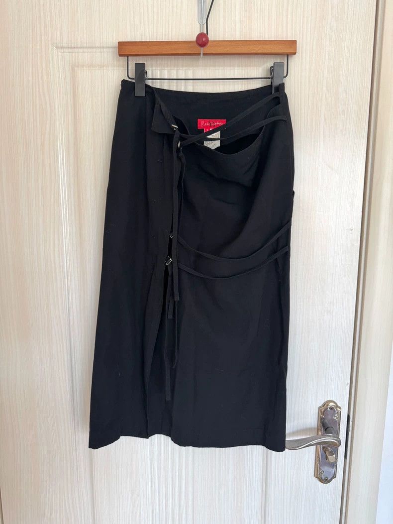 Y's Y's Strap Skirt Size 25" / US 0 / IT 36 - 7 Thumbnail