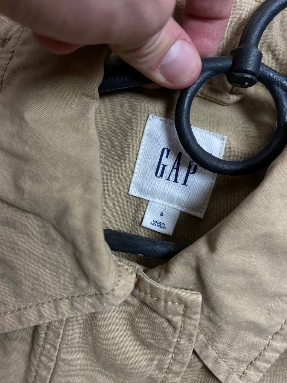 Gap vintage CAP Y2K beige jacket Streetwear Size US S / EU 44-46 / 1 - 2 Thumbnail