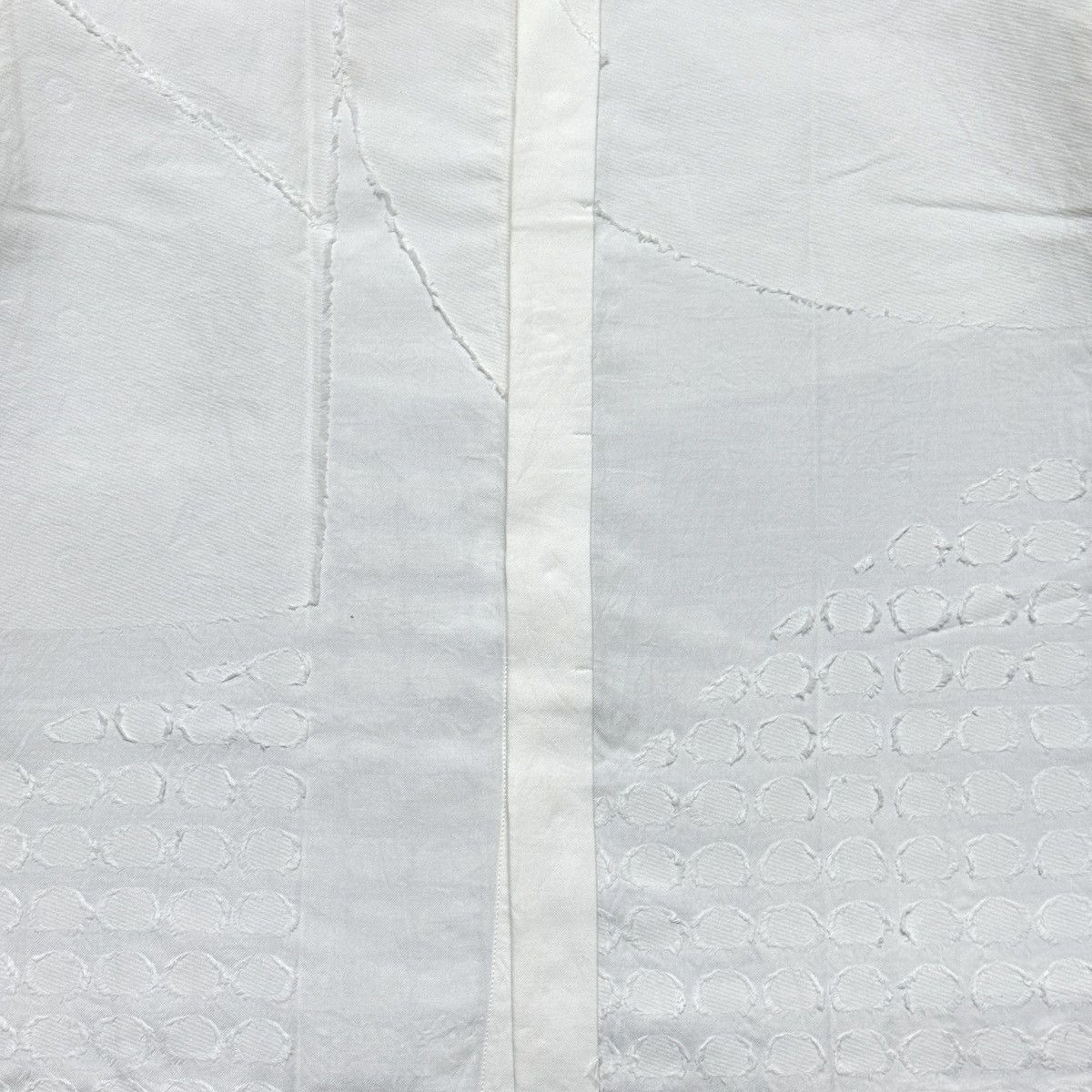Issey Miyake S/S 2004 Circular Puckered Texture L/S Shirt Size US M / EU 48-50 / 2 - 10 Thumbnail