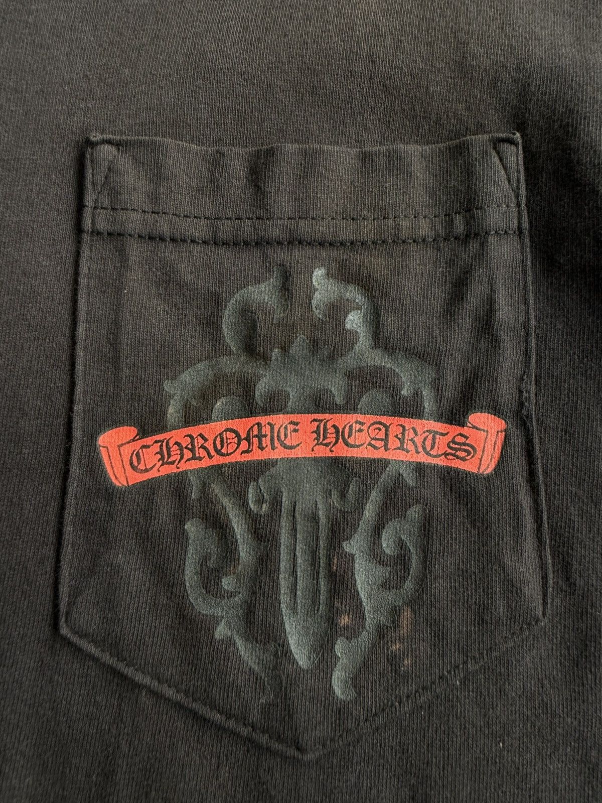 Chrome Hearts Trashed 90s - Tonal Dagger FCK YOU Tee Size US S / EU 44-46 / 1 - 9 Thumbnail
