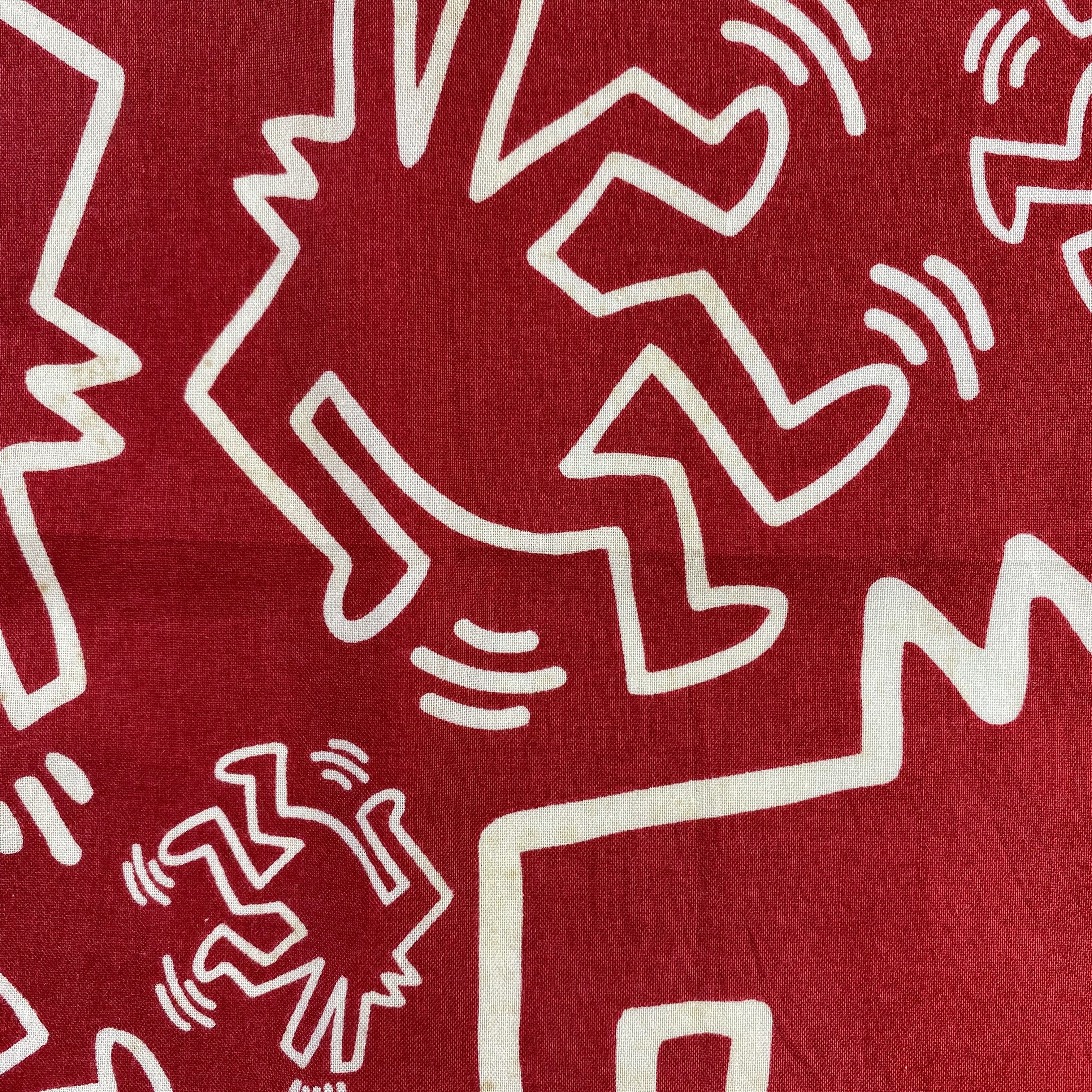 Keith Haring Keith Haring Neckerchief / Bandana / Handkerchief-P1390 Size ONE SIZE - 4 Thumbnail