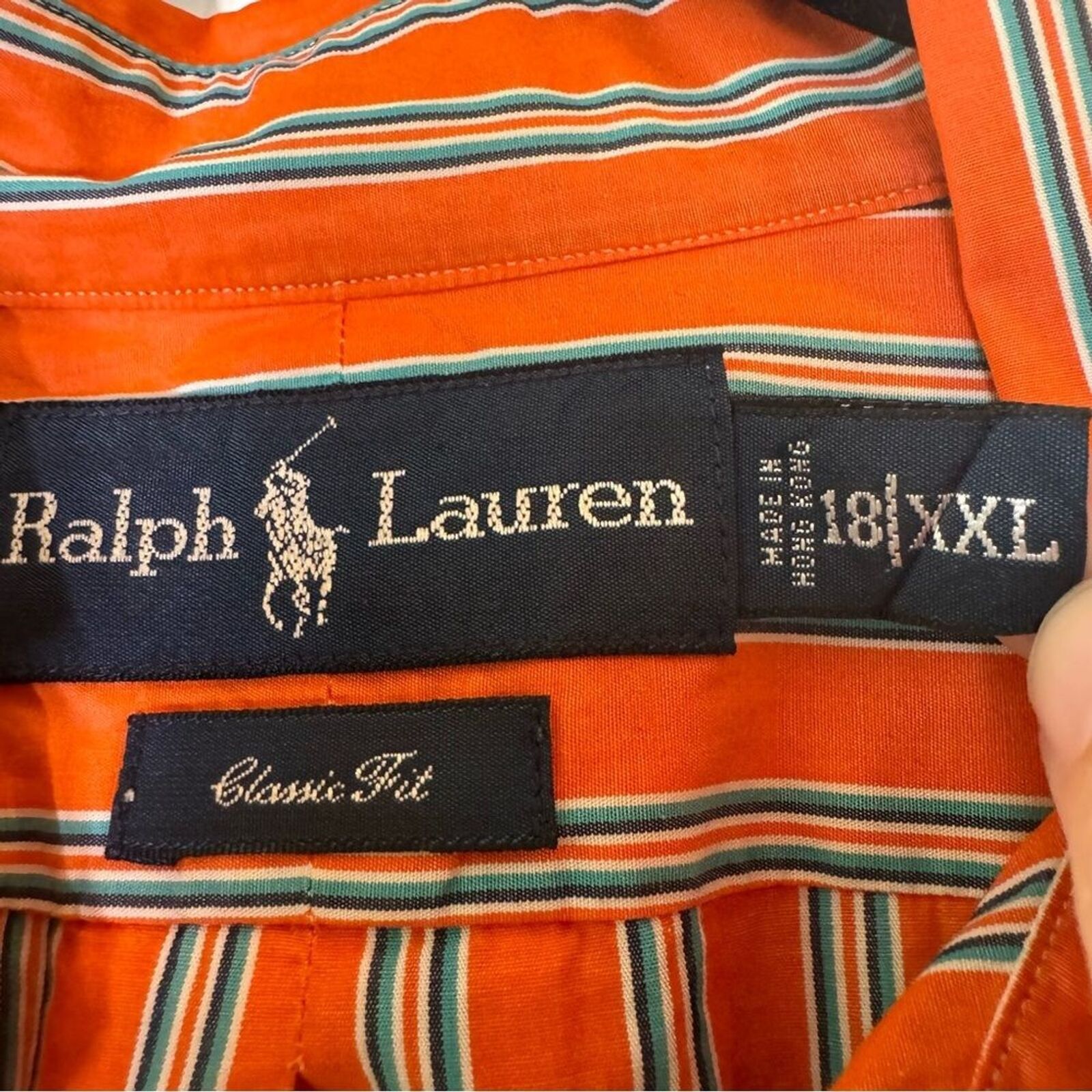 Ralph Lauren Ralph Lauren Classic Fit Button Down Dress Shirt Men’s XXL Size US XXL / EU 58 / 5 - 4 Thumbnail