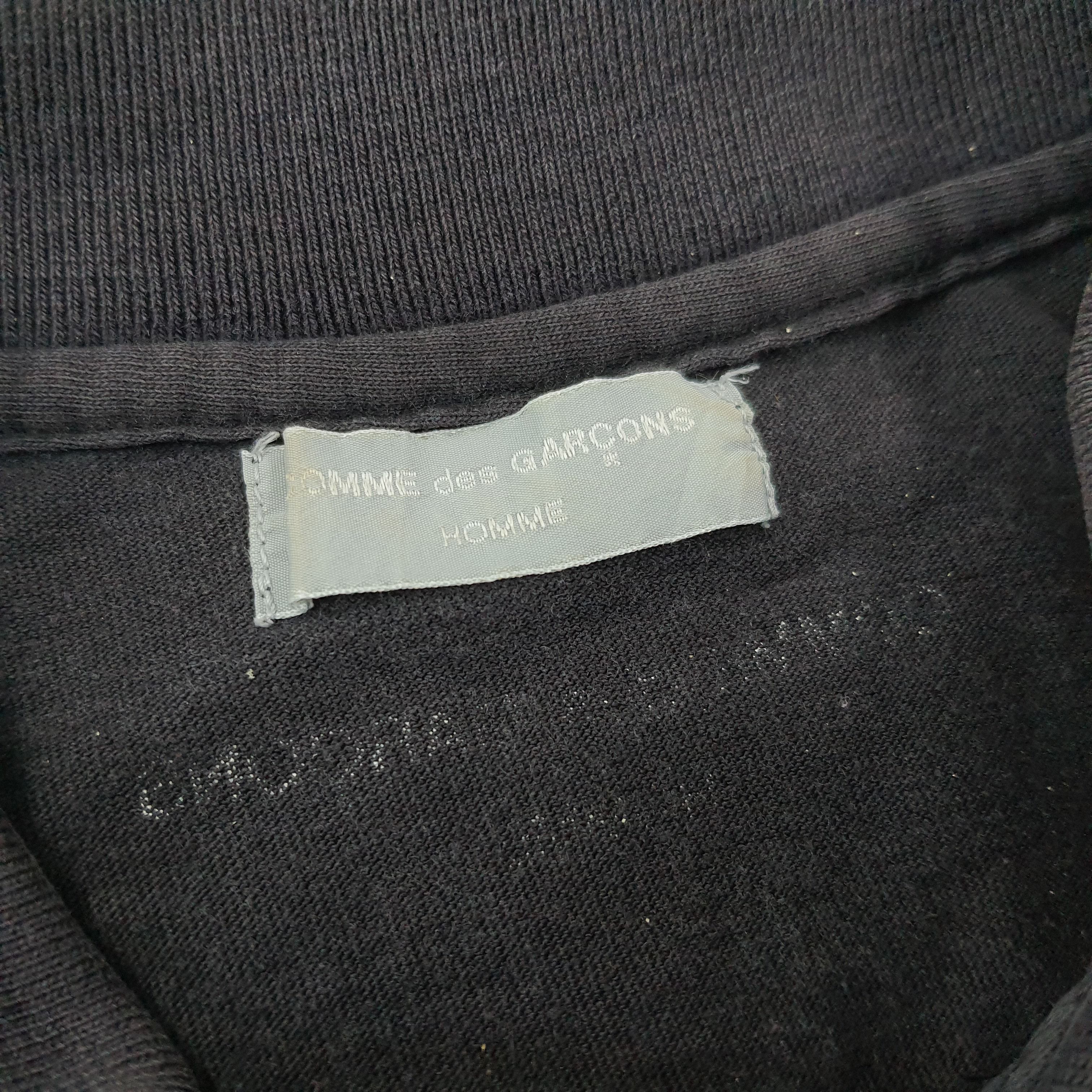 Comme des Garcons Vintage Comme Des Garcons Homme Polo Shirt C239N78 Size US M / EU 48-50 / 2 - 5 Thumbnail