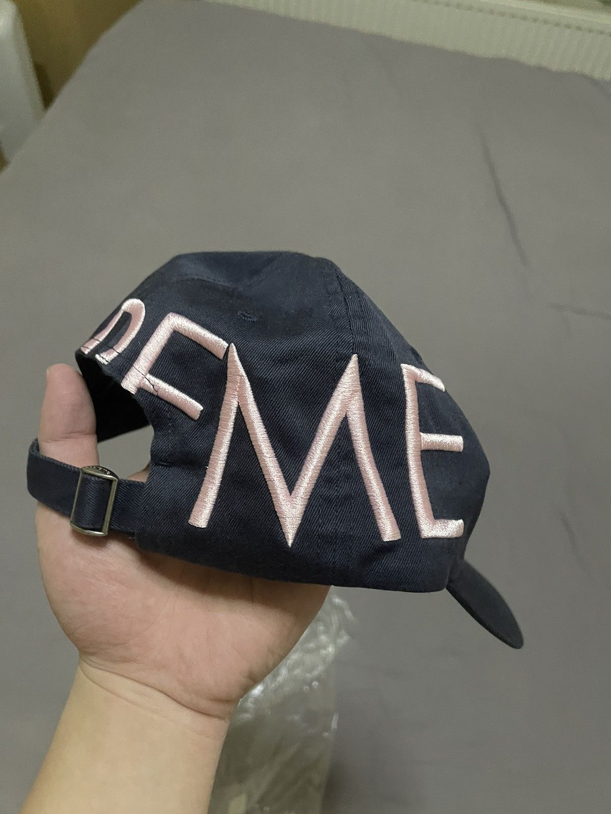 Supreme Supreme navy spread 6-panel hat cap Size ONE SIZE - 2 Thumbnail