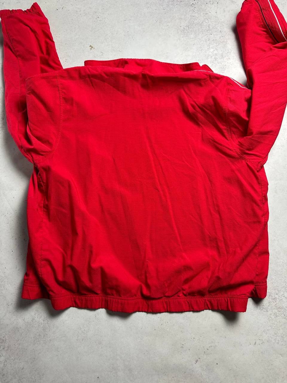 Nike Vintage Nike Swoosh Boxy Nylon Olympic Jacket Y2K XL Size US XL / EU 56 / 4 - 7 Thumbnail
