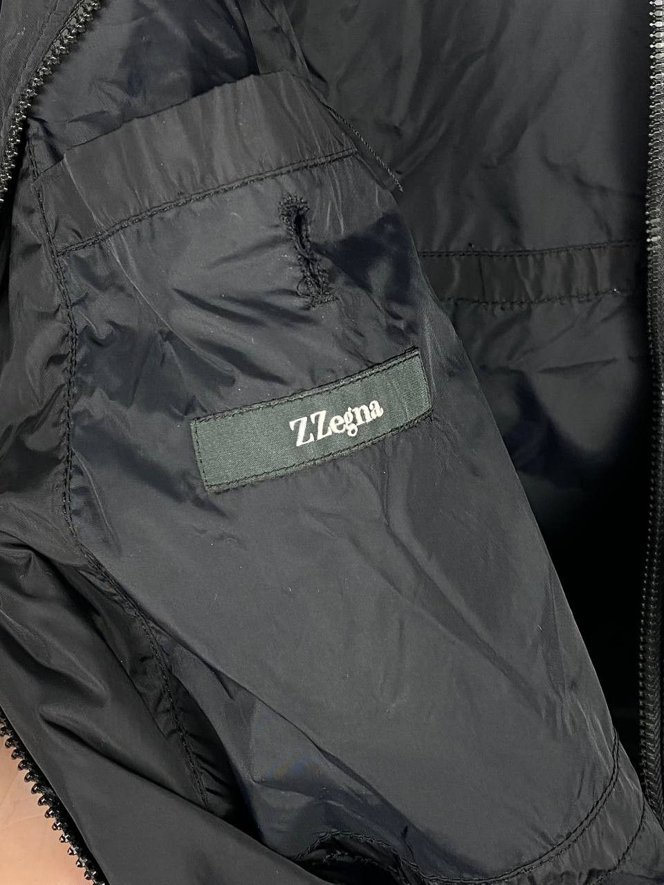 Ermenegildo Zegna × Z Zegna Z Zegna Black Nylon Light Jacket Size US XXL / EU 58 / 5 - 11 Thumbnail